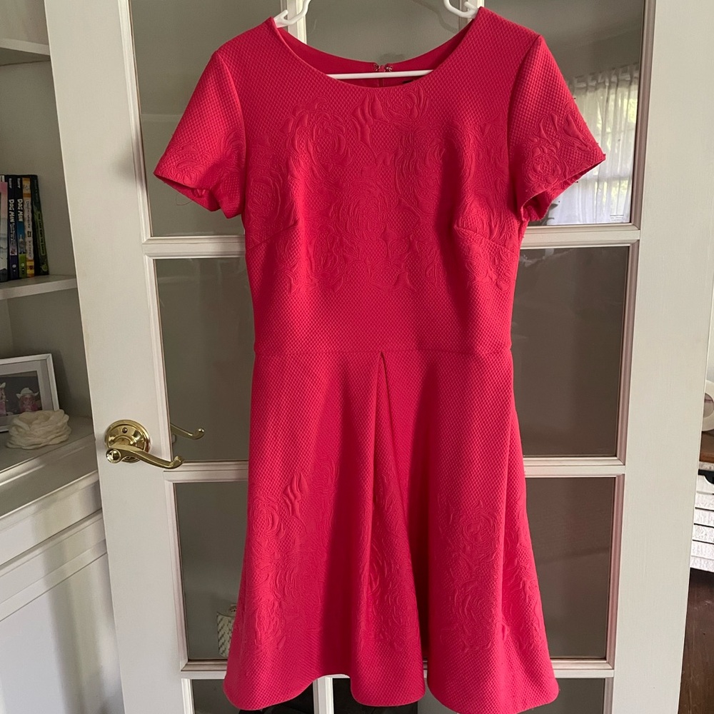 Taylor Pink Textured Dress